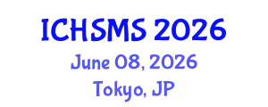 International Conference on Hydrogen Storage Materials and Systems (ICHSMS) June 08, 2026 - Tokyo, Japan