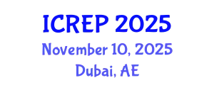International Conference on Research in Education and Psychology (ICREP) November 10, 2025 - Dubai, United Arab Emirates
