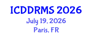 International Conference on Design and Development of Reconfigurable Manufacturing Systems (ICDDRMS) July 19, 2026 - Paris, France