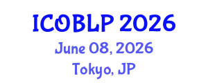 International Conference on Organizational Behavior, Leadership and Performance (ICOBLP) June 08, 2026 - Tokyo, Japan
