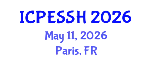International Conference on Paediatric Exercise, Sport Science and Health (ICPESSH) May 11, 2026 - Paris, France