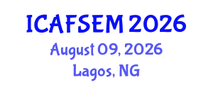 International Conference on Art, Finance, Science, Engineering and Management (ICAFSEM) August 09, 2026 - Lagos, Nigeria