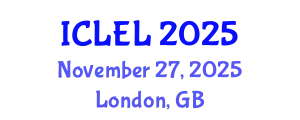 International Conference on Labor and Employment Law (ICLEL) November 27, 2025 - London, United Kingdom