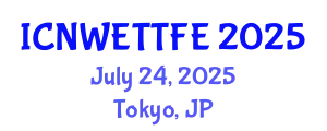 International Conference on Novel Wearable E-Textile Technologies and Flexible Electronics (ICNWETTFE) July 24, 2025 - Tokyo, Japan