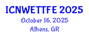 International Conference on Novel Wearable E-Textile Technologies and Flexible Electronics (ICNWETTFE) October 16, 2025 - Athens, Greece