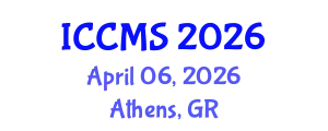 International Conference on Content Management Systems (ICCMS) April 06, 2026 - Athens, Greece