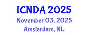 International Conference on Neuropsychiatric Disorders and Autism (ICNDA) November 03, 2025 - Amsterdam, Netherlands
