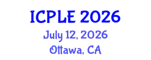 International Conference on Policing and Law Enforcement (ICPLE) July 12, 2026 - Ottawa, Canada