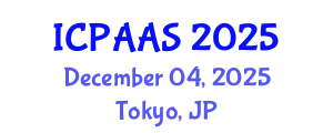 International Conference on Political and Administrative Sciences (ICPAAS) December 04, 2025 - Tokyo, Japan