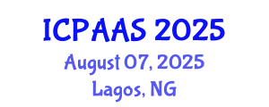 International Conference on Political and Administrative Sciences (ICPAAS) August 07, 2025 - Lagos, Nigeria