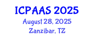 International Conference on Political and Administrative Sciences (ICPAAS) August 28, 2025 - Zanzibar, Tanzania