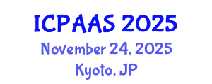 International Conference on Political and Administrative Sciences (ICPAAS) November 24, 2025 - Kyoto, Japan