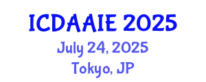 International Conference on Data and Artifical Intelligence Engineering (ICDAAIE) July 24, 2025 - Tokyo, Japan