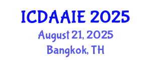 International Conference on Data and Artifical Intelligence Engineering (ICDAAIE) August 21, 2025 - Bangkok, Thailand