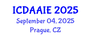 International Conference on Data and Artifical Intelligence Engineering (ICDAAIE) September 04, 2025 - Prague, Czechia