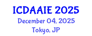 International Conference on Data and Artifical Intelligence Engineering (ICDAAIE) December 04, 2025 - Tokyo, Japan