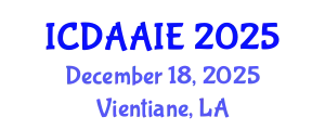 International Conference on Data and Artifical Intelligence Engineering (ICDAAIE) December 18, 2025 - Vientiane, Laos