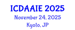 International Conference on Data and Artifical Intelligence Engineering (ICDAAIE) November 24, 2025 - Kyoto, Japan
