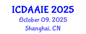 International Conference on Data and Artifical Intelligence Engineering (ICDAAIE) October 09, 2025 - Shanghai, China
