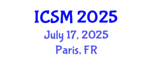 International Conference on Sleep Medicine (ICSM) July 17, 2025 - Paris, France