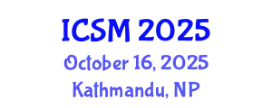 International Conference on Sleep Medicine (ICSM) October 16, 2025 - Kathmandu, Nepal