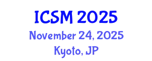 International Conference on Sleep Medicine (ICSM) November 24, 2025 - Kyoto, Japan