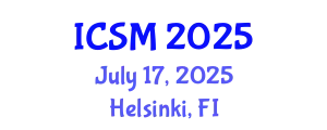 International Conference on Strategic Marketing (ICSM) July 17, 2025 - Helsinki, Finland