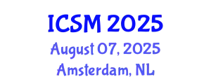 International Conference on Strategic Marketing (ICSM) August 07, 2025 - Amsterdam, Netherlands