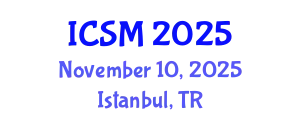 International Conference on Strategic Marketing (ICSM) November 10, 2025 - Istanbul, Turkey