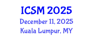 International Conference on Strategic Marketing (ICSM) December 11, 2025 - Kuala Lumpur, Malaysia