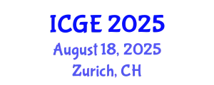 International Conference on Genetic Engineering August 18, 2025 - Zurich, Switzerland