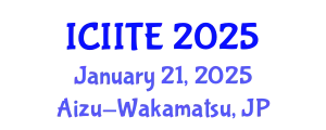 International Conference on ICT Integration in Technical Education January 21, 2025 - Aizu-Wakamatsu, Japan