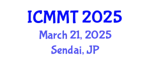 International Conference on Materials and Manufacturing Technologies March 21, 2025 - Sendai, Japan