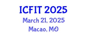 International Conference on Frontiers of Intelligent Technology March 21, 2025 - Macao, Macao