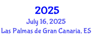 International Work-Conference on Bioinformatics and Biomedical Engineering July 16, 2025 - Las Palmas de Gran Canaria, Spain