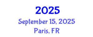 World Congress on  Nutrition and Food Sciences September 15, 2025 - Paris, France