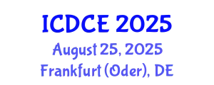 International conference on Drones in Civil Engineering August 25, 2025 - Frankfurt (Oder), Germany