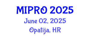 ICT and Electronics Convention (MIPRO) June 02, 2025 - Opatija, Croatia