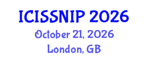 International Conference on Intelligent Sensors, Sensor Networks and Information Processing (ICISSNIP) October 21, 2026 - London, United Kingdom