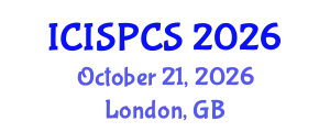 International Conference on Intelligent Signal Processing and Communication Systems (ICISPCS) October 21, 2026 - London, United Kingdom