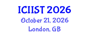 International Conference on Internet Information Systems and Technologies (ICIIST) October 21, 2026 - London, United Kingdom