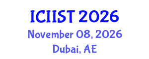International Conference on Internet Information Systems and Technologies (ICIIST) November 08, 2026 - Dubai, United Arab Emirates