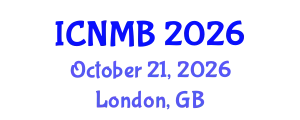 International Conference on Nuclear Medicine and Biology (ICNMB) October 21, 2026 - London, United Kingdom