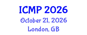 International Conference on Mathematical Physics (ICMP) October 21, 2026 - London, United Kingdom