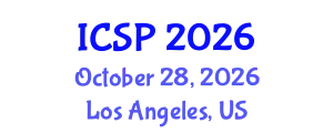 International Conference on Signal Processing (ICSP) October 28, 2026 - Los Angeles, United States
