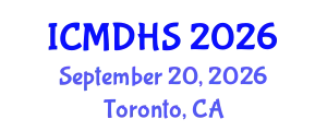 International Conference on Migration, Development and Human Security (ICMDHS) September 20, 2026 - Toronto, Canada