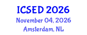 International Conference on Sustainable Economic Development (ICSED) November 04, 2026 - Amsterdam, Netherlands