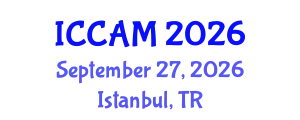 International Conference on Computational and Applied Mathematics (ICCAM) September 27, 2026 - Istanbul, Turkey