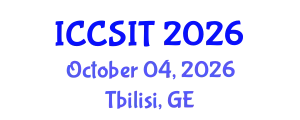 International Conference on Computer Science and Information Technology (ICCSIT) October 04, 2026 - Tbilisi, Georgia