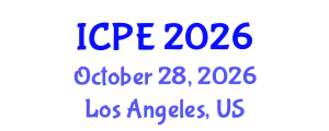 International Conference on Precision Engineering (ICPE) October 28, 2026 - Los Angeles, United States